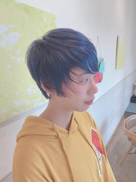 ヘアーサロン ウィッシュ(hair salon Wish) ブルーアッシュ