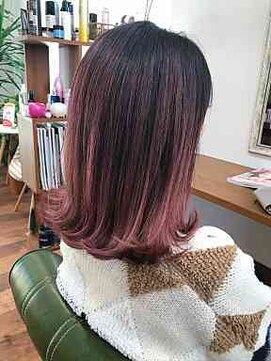 ブランチ(branch) ピンクバレイヤージュデザインカラー