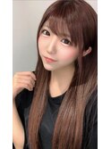 【TAKUYA】透明感☆可愛いすぎるピンクブラウン