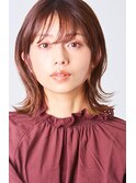 外ハネエアリーレイヤースタイル