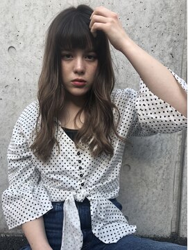 アリエッタ(aRietta) 柔らかベージュシースルーカラー×ゆるふわカット