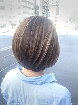 ウィスプ 赤羽店(wisp) 白髪ぼかしハイライト