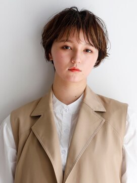 ネリー 銀座(NERIE) 似合わせカット大人かわいい前髪ふんわりショート[銀座/銀座駅]