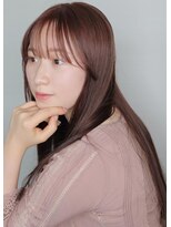 シャンプー(Shampoo) 2Wayバング/ベージュ/レイヤー/おくれ毛/ナチュラル