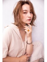 ラックスビー エルモ 三田店(LUXBE ELMO)&nbsp;ハネミディアムボブ【LUXBE 三田駅前店】