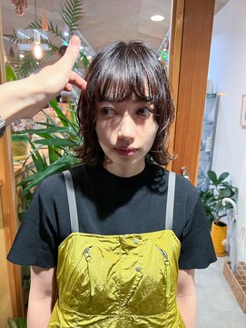 シツ(situ) ウルフボブパーマ