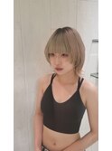 《TABOO Central》前髪ありマッシュウルフ