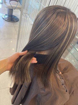 ヘアメイク アース 秋田仁井田店(HAIR & MAKE EARTH) コントラストハイライト