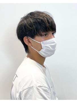 カンゴール サロン トウキョウ セントラル 原宿(KANGOL SALON TOKYO CENTRAL) マッシュウルフ ウルフカット 韓国 パーマ ニュアンス