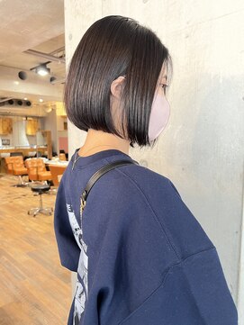 エース (ACE) ACE 横浜 ミニボブ×イルミナ透明感カラー