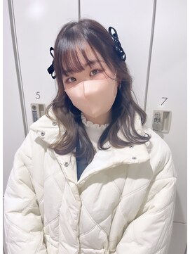 ランテルディ 渋谷(LANTERDIT) 【LANTELDIY】顔周りレイヤー♪チョコレートブラウン♪