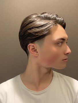 ヒロギンザバーバーショップ 大宮店(HIRO GINZA BARBER SHOP) サイドパートフェードブロック/大宮/メンズカット/バーバー