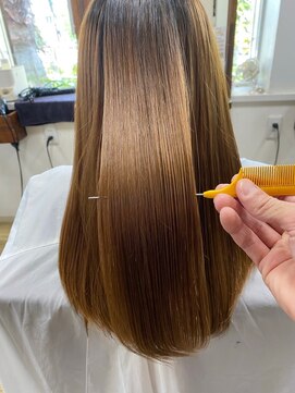 アローズ 久留米店(arose) 大人可愛い透明感立体感グレージュ×エアストレート