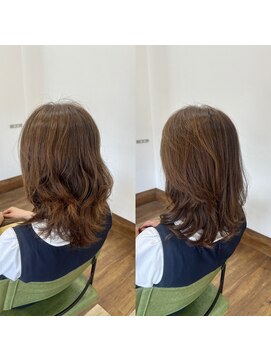 デュアル(dual) 40代／定期カット☆セミロングヘア