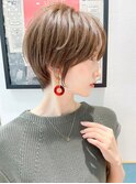 【北原翔】ショート/顔まわり/丸み/マッシュ/縮毛矯正/前髪/立川