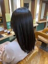 ヘアー マジック 国立店(Hair Magic)&nbsp;王道黒髪セミディ×美髪/小顔/モテ髪