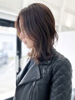 ザヘアメイクシェア(THE -HAIR MAKE SHARE-) 大人なラフミディ。脱力感のラフさで格好良さを。