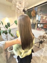 アンダーバーホワイト 広島 本通店(_WHITE)&nbsp;☆髪質改善ブリーチ 履歴修正/グレージュ/ベージュ/ダブルカラー