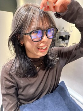 アム(amu) アンブレラカラー/ローライト/グレイジュカラー/前髪インナー