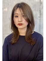 ガーデン オオタカノモリ(garden otakanomori)&nbsp;大人可愛いくびれミディ×透明感ヴァイオレットグレージュ