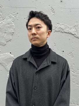 フェリスヘア(feliz hair) アップバングのメンズショート