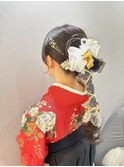 袴ヘアセット