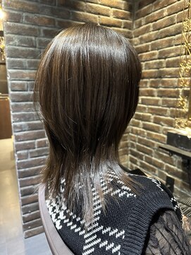 エデン(EDEN) ニュアンスウルフ/レイヤーカット/透明感アディクシーカラー★