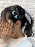 夏におすすめポニーテール♪_ゆう