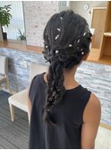 編み下ろしアレンジ
