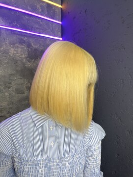 プライズ アイリス 池袋東口店(prize Iris) 2ブリーチ抜きっぱなしボブ/池袋/池袋東口店/池袋駅近