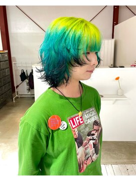 ブリックマウントヘアメイク(Blic mt hair make) デザインカラー