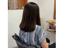 美容室シュガーの雰囲気（ミディアム・ショートの縮毛矯正も◎）