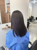 コニー アンド リリー(conne&riri)&nbsp;【お客様スタイル】ダークブラウン×艶