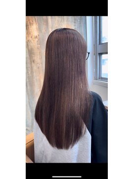 リンクス 久喜(LINKTH) 髪質改善酸性ストレート/黒髪/ネビージュ/小顔/ワンレン