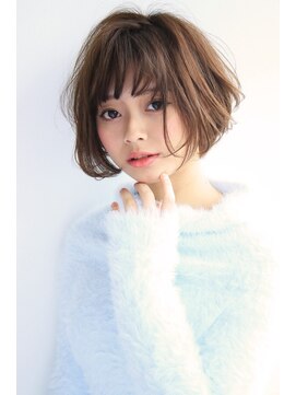 ニスル 町田店(NISURU) 黒髪/クラゲヘアー/オリーブグレー/小顔/ココアベージュ