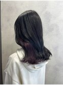 インナーカラー/ディープパープル
