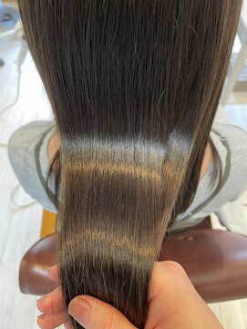 リコ バイ マリス(Liko by maris) オリーブグレージュ髪質改善トリートメント