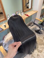 パリオ バイ コレット(Palio by collet)&nbsp;Premium髪質改善ストレート【美髪矯正】×ブルーブラック