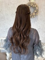 ディーヴァヘアーエズ(DIVA hair Eze) 【haruna】ハーフツイン＊お呼ばれアレンジ