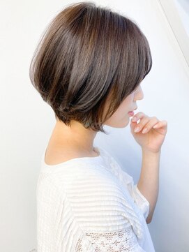 ユキオ オブ ヘアー(YUKIO of Hair) 20代30代大人可愛いエアリーボブラベンダーベージュ透明感