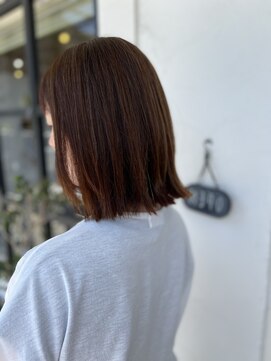 ビオトープアトラ(Bio-Top atora) くびれヘア/アッシュブラウン/ダメージレスカラー