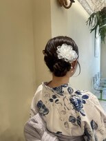 エルミタージュ(HERMITAGE)&nbsp;サイドアップヘアアレンジ