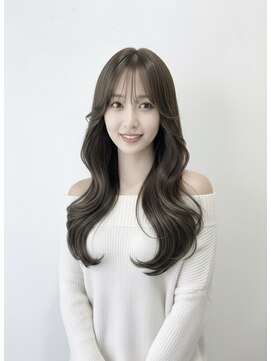 オットット(OttottO) 韓国ヘア☆レイヤーカットグレージュくびれヘア