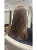 秋っぽミルクティーグレージュ