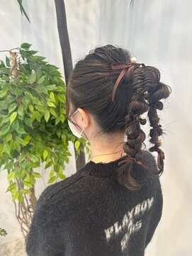 成人式ヘアセット