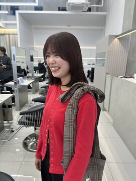 ザザ ZA/ZA 茗荷谷 赤み消しオリーブブラウンカラー