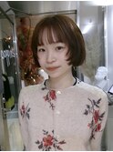 ふんわりボブ
