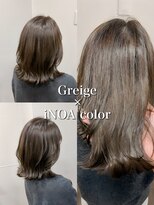 セレスト 福岡天神店(CELESTE)&nbsp;＊グレージュ×美髪質感のイノアカラー＊