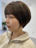 ガーデンタチカワネクスト(garden tachikawa next) 丸みショートマッシュショート大人ショート耳掛け20代30代