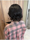 <ゲスト>黒髪ボブパーマ